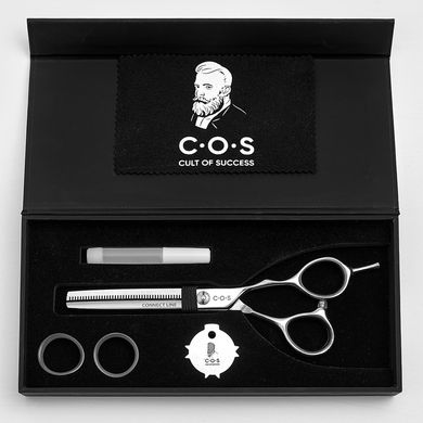 Ножиці для стрижки філірувальні COS Connect line 6,0